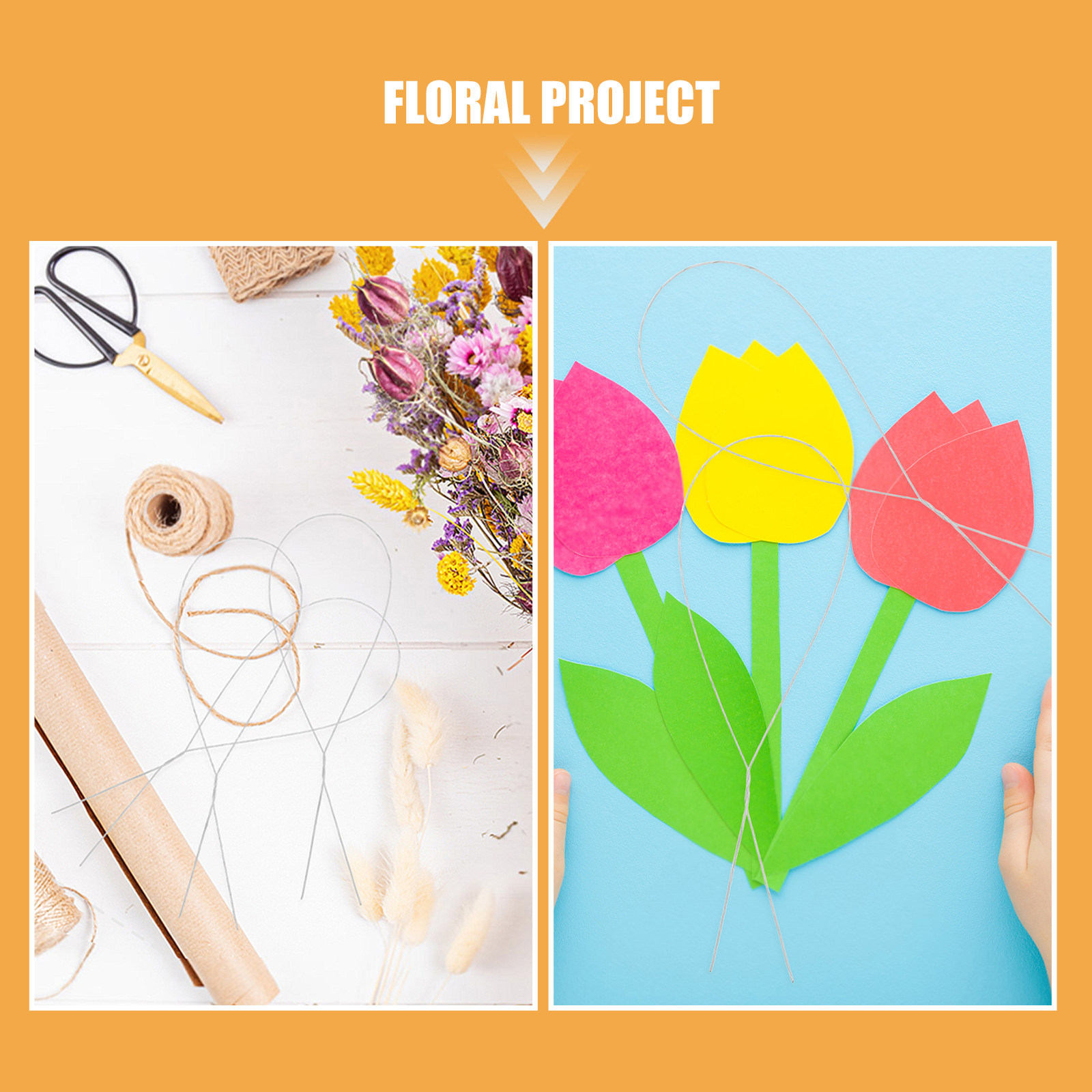 250 шт. проволок для роз ручно – обзор и цена Florist Wreath Supply