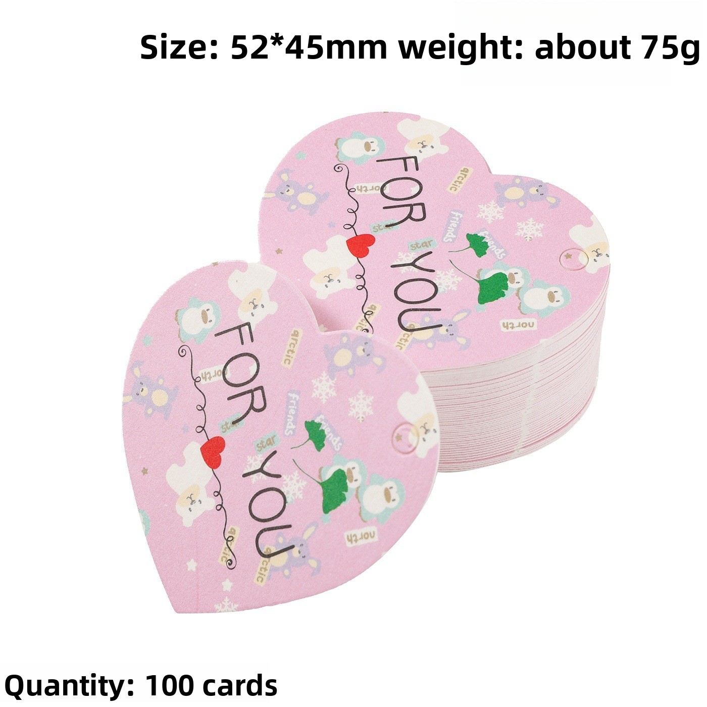 100 шт. подарочных бирок-серде – обзор и цена Flower Supply